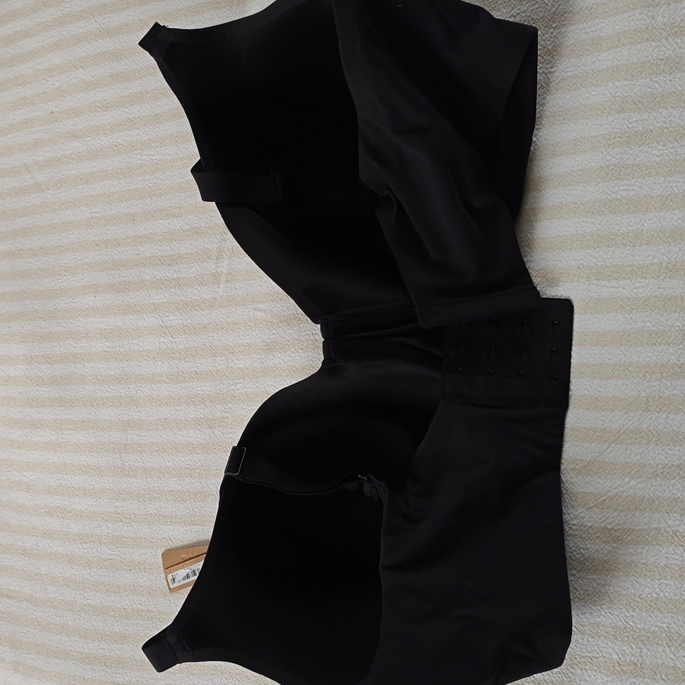 SKIMS Fits Everbody Full Coverage Size:44DDD (44F) Onyx - Picture 3 of 4